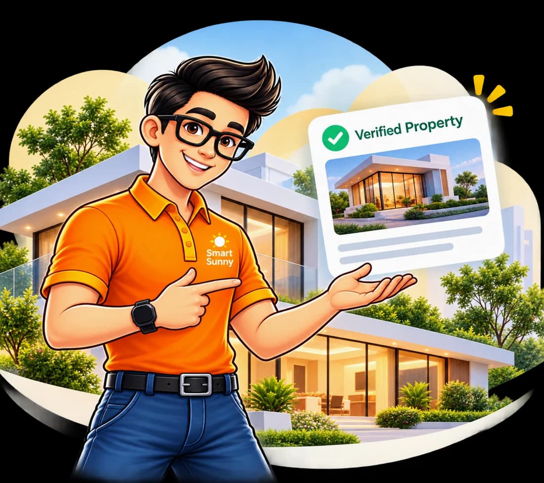 Smart Sunny presenting a verified property from BigBox